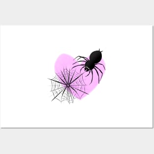 Spider Love V7 Posters and Art